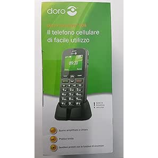 Doro Easy 508v mobilais telefons melns