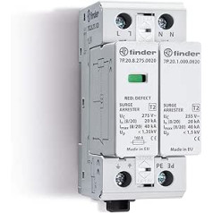 Finder Series 7P Surge Protector SPD tipo-2 1 Varistor + 1 GDT