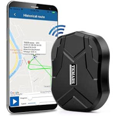 KUCE GPS izsekotājs Automašīnu GPS izsekotājs ar spēcīgu magnētu 3 mēnešu pragmatisks reāllaikā GPS/GPRS/GSM izsekotājs pretaizdzīšanas ierīce transportlīdzekļiem automašīnām motociklu kravas automašīnu izsekotājs GPS izsekotāja i