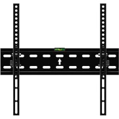 DCU Tecnologic TV statīvs noliecams sienas TV atbalsts 26-55 collu ekrāniem VESA Max. 400 x 400 mm Maks. Kravas svars 30 kg Ātra un vienkārša uzstādīšana Melns