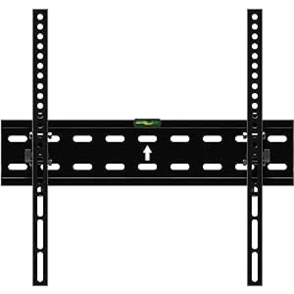 DCU Tecnologic TV statīvs noliecams sienas TV atbalsts 26-55 collu ekrāniem VESA Max. 400 x 400 mm Maks. Kravas svars 30 kg Ātra un vienkārša uzstādīšana Melns