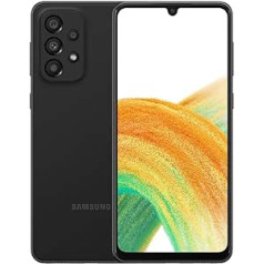 Samsung Galaxy A33 5G mobilais tālrunis SIM bezmaksas Android viedtālrunis 128 GB melns [AK versija]