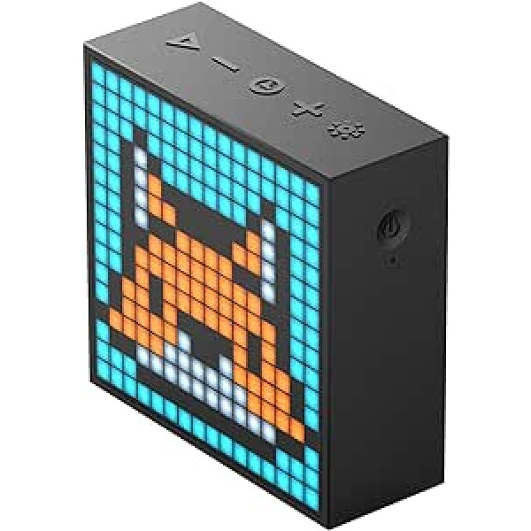 divoom TimeBox EVO — 6 W pikseļu Bluetooth — Lautsprecher ar viedāku lietotni — Schwarz