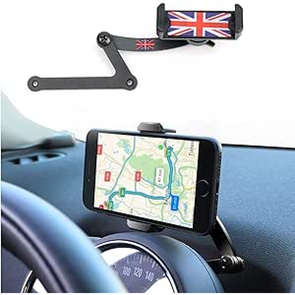 Mini Cooper Mobile Phone Holder Foldable Invisible 360 Degree Rotation Car Phone GPS Holder for Mini Cooper