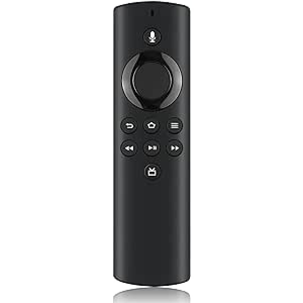 Tālvadības pults Balss TV tālvadības pults Stabila un jutīga Amazon TV Stick Lite, Amazon TV Stick (2. paaudzes), Amazon TV Stick (3. paaudzes), Amazon TV Stick 4K | Nav barošanas un skaļuma pogu