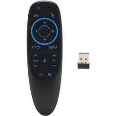 G10 Voice Remote Control for Android System TV Protector, Bluetooth Air Remote Control Support for Google Voice (G10S PRO BT)