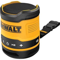 DeWalt DCR009 USB uzlādējams kompakts Bluetooth skaļrunis