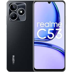 realme viedtālrunis C53, 256GB/8GB RAM, Dual SIM, varen melns