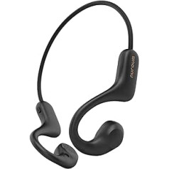 Nuroum OW10 Open Ear austiņas, Bluetooth 5.3 sporta austiņas bezvadu ar gaisa līniju, IPX6 ūdensizturīgs, trokšņu slāpēšana, 10h darbības laiks, bezvadu austiņas skriešanai, skriešanai, braukšanai