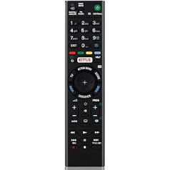 Rezerves tālvadības pults RMT-TX300E priekš Sony Bravia tālvadības pults ir piemērota Sony Smart TV, RMT-TX100D RMT-TX101J RMT-TX102U RMT-TX102D — nav nepieciešama iestatīšana