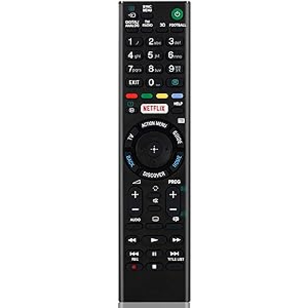 Rezerves tālvadības pults RMT-TX300E priekš Sony Bravia tālvadības pults ir piemērota Sony Smart TV, RMT-TX100D RMT-TX101J RMT-TX102U RMT-TX102D — nav nepieciešama iestatīšana