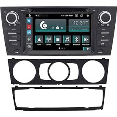 Personalizēts automašīnas radio priekš BMW E90 91 92 93 Android GPS Bluetooth WiFi USB DAB+ skārienekrāns 7 collu 8Core Carplay Android Car