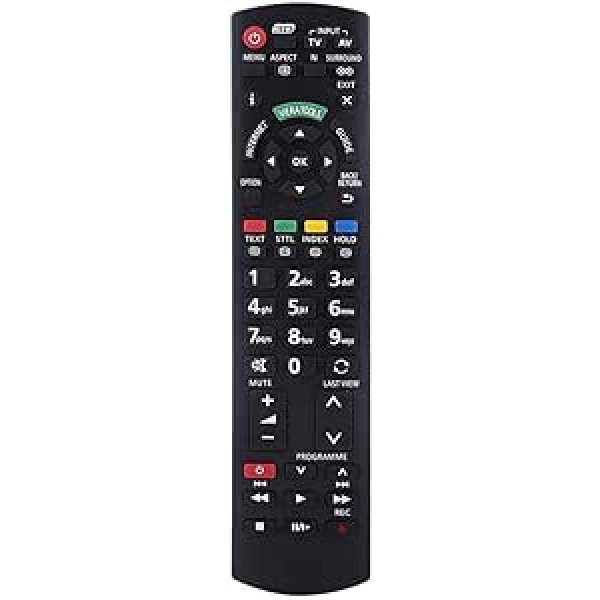 Pārnēsājamas tālvadības pults Smart TV tālvadības pults nomaiņa Panasonic viedajam televizoram N2QAYB000572, N2QAYB000487, EUR7628030, EUR7628010, N2QAYB000352, N2QAYB000753