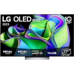 LG OLED77C31LA televizors 195 cm (77 collas) OLED evo televizors