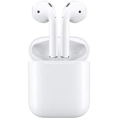 Apple a1523 in-ear Bluetooth AirPods — balts (atjaunots)