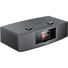 KENWOOD CR-ST700SCD-B Smart Radio HiFi System with WiFi, DAB+, Internet Radio, CD/USB, Bluetooth Audio Streaming & Colour Display