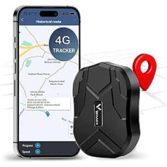 4G GPS izsekotājs pretaizdzīšanas GPS lokators 5000 mAh IP65 ūdensizturīgs reāllaika izsekošana ar vibrācijas motora magnētisko uzlādi ar bezmaksas lietotni bez abonēšanas automašīnām, kravas automašīnām, velosipēdiem