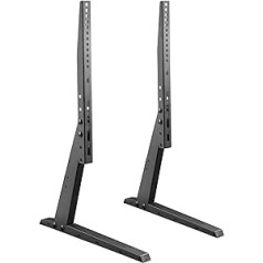 mywall HP36L Universal Standfuß für Flchbildschirme, 37-70 Zoll (94-178cm), bis 35kg Schwarz