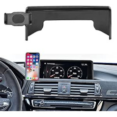 TTCR-II Compatible with BMW X1 Mobile Phone Holder, Custom Fits Base for BMW X1 F48 2016-2019/X2 F39 2017-2019 Smartphone Holder 22.35 cm Dashboard 360° Rotatable Adjustable BMW X1 F48 Mobile Phone