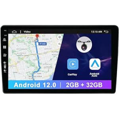 Android 12 automašīnas radio priekš Audi A4 S4 RS4 B6 B7 (2000-2008) - [2G+32G] - Iebūvēts DSP / Carplay / Android Car - Bezmaksas kamera - 9 collu IPS 2 Din - Ar stūres vadību 4G WiFi Bluetooth DAB