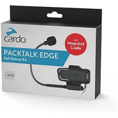 Cardo Packtalk Edge Half Helmet Kit