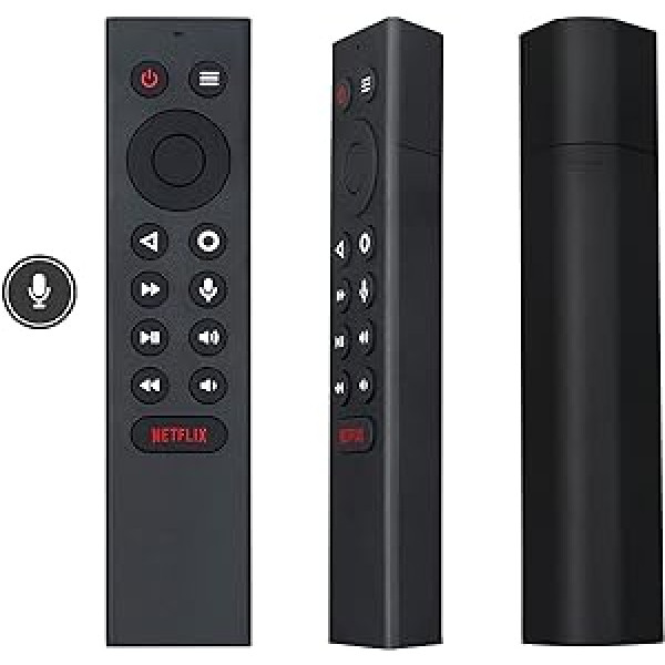 AULCMEET P3700 Voice Remote Control Replacement Suitable for Nvidia Shield TV 2015 2017 2019 Model No Backlight