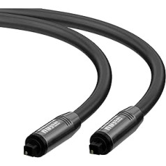 HDGear Premium TC0040-200 TOSLINK vīrišķais/vīrietis 20 m ar zeltītiem kontaktiem