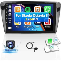 2G+64G Android 13 Autoradio Doppel Din für Skoda Octavia 3 A7(2013-2018) ar Carplay Android Auto, 10