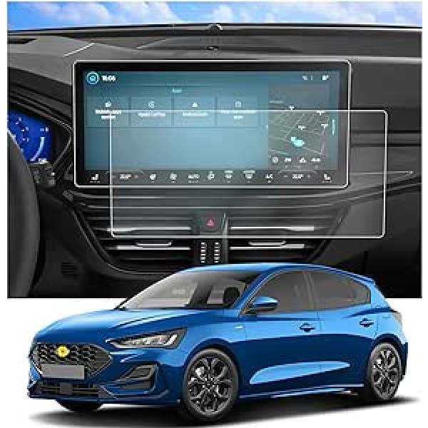 CDEFG saderīgs ar Ford Focus MK4 2022 2023 navigācijas ekrāna aizsargu Sync 4 13,2 collu 4H pret skrāpējumiem GPS Focus MK4 ekrāna aizsargu navigācijas plēves Focus MK4 Estate SW ST 2023 piederumiem