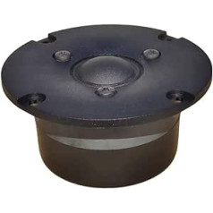 Ciare 1 HT264 HT 264 Dome Tweeter melns draiveris 4 collas 10,00 cm 100 mm diametrs 100 vati RMS 250 vati maksimālā pretestība 8 omi 92 dB SPL mājās, 1 iepakojumā