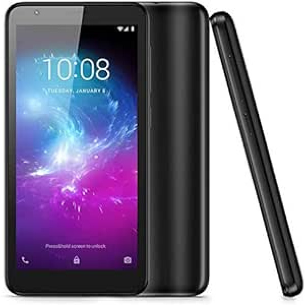 ZTE Blade A3 (2019) viedtālrunis 16 GB, 1 GB RAM, divas SIM kartes, melns