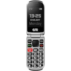 CPR skambučių blokatorius CS900 laisvų rankų įrangos rinkinys mobiliesiems telefonams dideli mygtukai SOS skambučių blokavimas matinis juodas