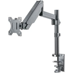 Manhattan 461580 Universal-Halterung ar Gasdruckfeder für einen Monitor Halterungsarm ar Gasdruckfeder und Kugelgelenk, geeignet für einen Monitor von 17