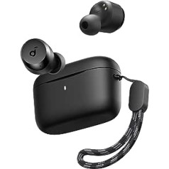 skaņas kodols no Anker A20i True Wireless Earbuds, Kabellose Bluetooth Kopfhörer, Bluetooth 5.3, 28 Std. Spielzeit, wasserfest, 2 Mikrofone mit KI, Kopfhörer einzeln verwendbar (Schwarz) (Generalüberholt)