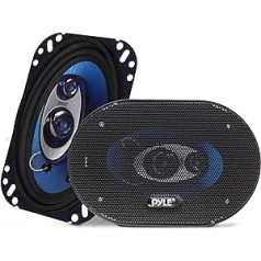 PYLE AUDIO INC Pyle B00026BMBI 3-Weg Lautsprecher (Paar, 240 Watt), Blau