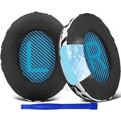 SoloWIT® Cooling Gel rezerves ausu spilventiņi Bose austiņu spilventiņi, rezerves spilventiņi QuietComfort 15 QC15 QC25 QC2 QC35/Ae2 Ae2i Ae2w/SoundTrue & SoundLink Around-Ear