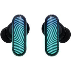 HHOGene trokšņus slāpējošas austiņas In-Ear GPod, Bluetooth austiņas Wireless TWS, ANC Light Custom, akumulatora darbības laiks līdz 20 stundām, ātra uzlāde, pieskāriens, austiņas + apvalks