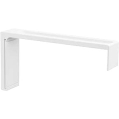 Ikea Vidga 702.991.48 Sienas kronšteins, izmērs 4 collas, balts