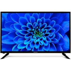 MEDION E13226 (MD 30326) 80 cm (32 collu) HD TV (trīs uztvērējs DVB-T2 DVB-C DVB-S2, 2 x HDMI, SCART, VGA, USB, izslēgšanās taimeris, multivides atskaņotājs, VESA, CI+)