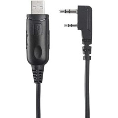 USB Programming Cable for Baofeng Two Way Radio UV-5R BF-888S BF-F8+ with Driver CD