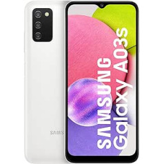 Samsung Galaxy A03S viedtālrunis 32 GB Android 11 OctaCore 2,3 GHz Mediatek Helio P35 b White