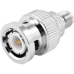 piegādes karte Metāls BNC Male auf SMA Female Stecker Koax Koaxial Connector Converter Adapter de