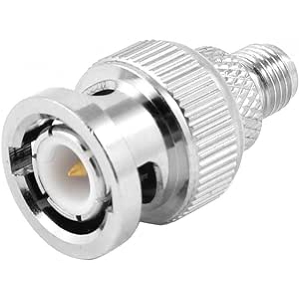 piegādes karte Metāls BNC Male auf SMA Female Stecker Koax Koaxial Connector Converter Adapter de