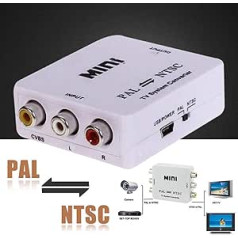 Wallfire PAL/NTSC/SECAM to PAL/NTSC Mini Bi-Directional TV System Converter