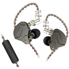 CCA KZ ZSN Pro Dual Drivers 1BA 1DD In-Ear Austiņas HiFi Power Bass Austiņas Austiņas High Clarity Sound Vadu austiņas ar noņemamu kabeli audiofiliem mūziķiem