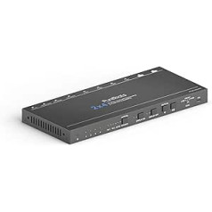 PureTools SP-HD28DA — 2x8, 4K HDMI sadalītājs/samazinātājs ar audio ekstrakciju