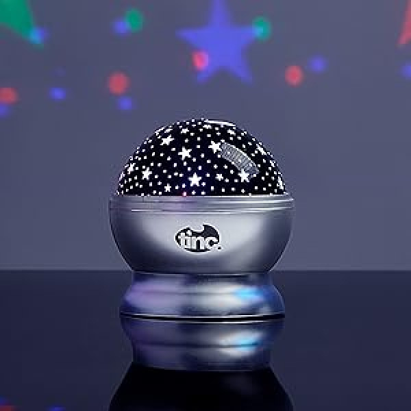 Tinc Galaxy projektora gaisma — funky Space & Stars guļamistabas lampa