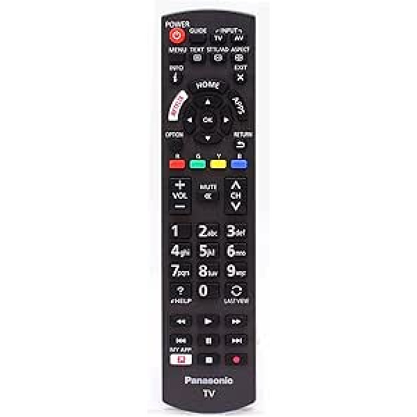 Universal Original Fernbedienung für Panasonic N2QAYB001012 N2QAYB001111 LCD LED 3D HD Smart TV mit Netflix, My APP Tasten