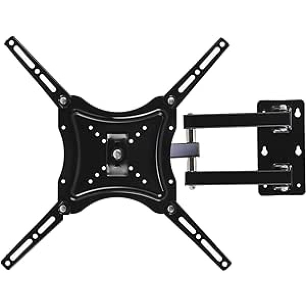 Televizora sienas stiprinājums 14 līdz 46 cm ekrāniem 360° līdz 50 kg