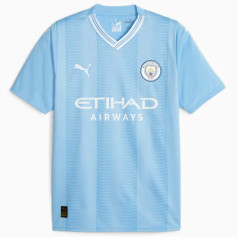 Puma Manchester City Home JSY T-krekls Replika 770438-01 / zils / M